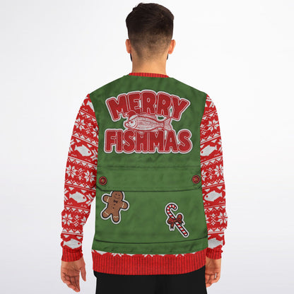 Fishing Vest Ugly Sweater/Sweatshirt