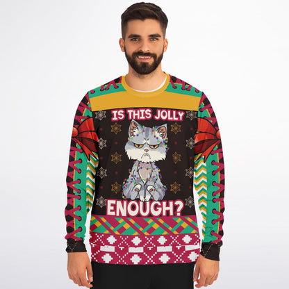 Grumpy Cat Christmas Ugly Sweater/Sweatshirt