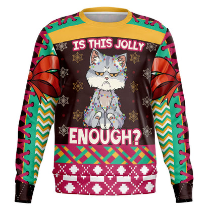 Grumpy Cat Christmas Ugly Sweater/Sweatshirt