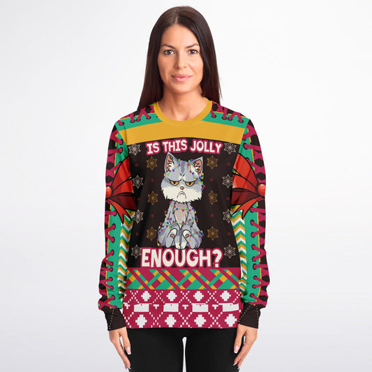 Grumpy Cat Christmas Ugly Sweater/Sweatshirt